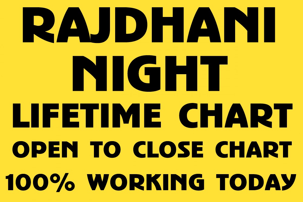 Rajdhani Night Chart Result