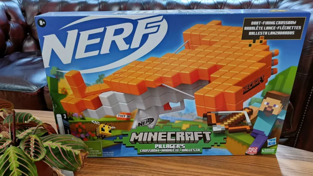 6. Nerf Minecraft Pillagers Crossbow